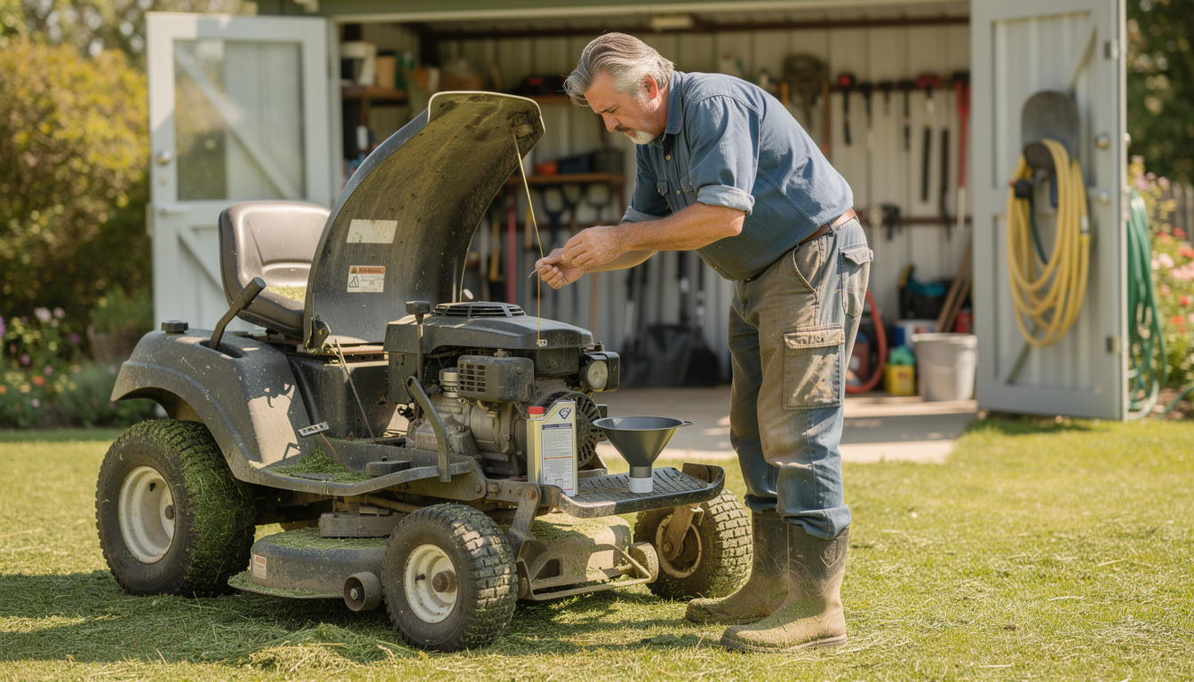 découvrez comment choisir l'huile idéale pour votre tracteur tondeuse grâce à notre guide complet et conseils pratiques. assurez une performance optimale et prolongez la durée de vie de votre équipement.