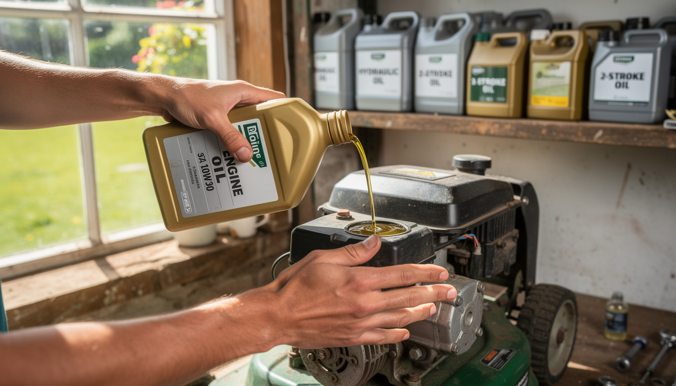 découvrez comment choisir l'huile idéale pour votre tracteur tondeuse grâce à notre guide complet et nos conseils pratiques pour assurer performance et longévité.