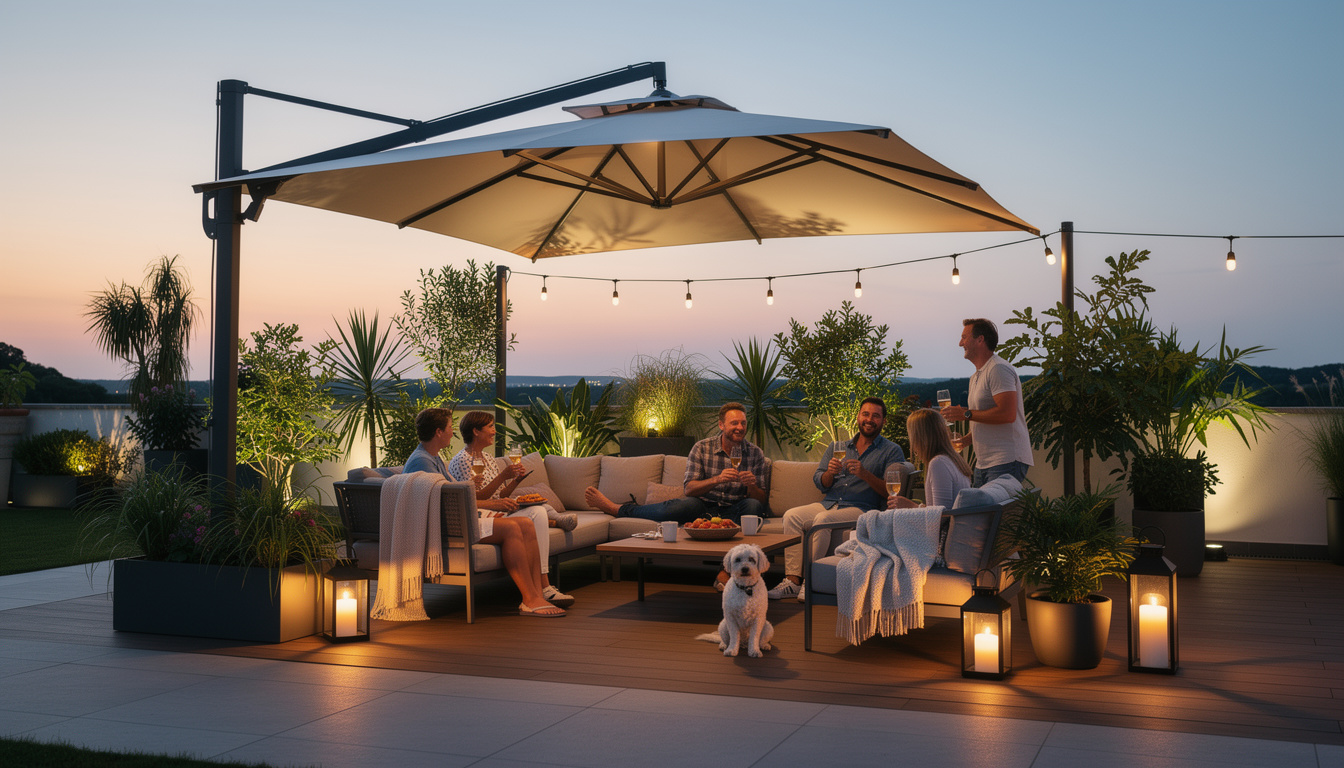 découvrez 8 modèles de parasols déportés robustes et abordables, tous à moins de 400 €. profitez de l'ombre en toute élégance sans vous ruiner.