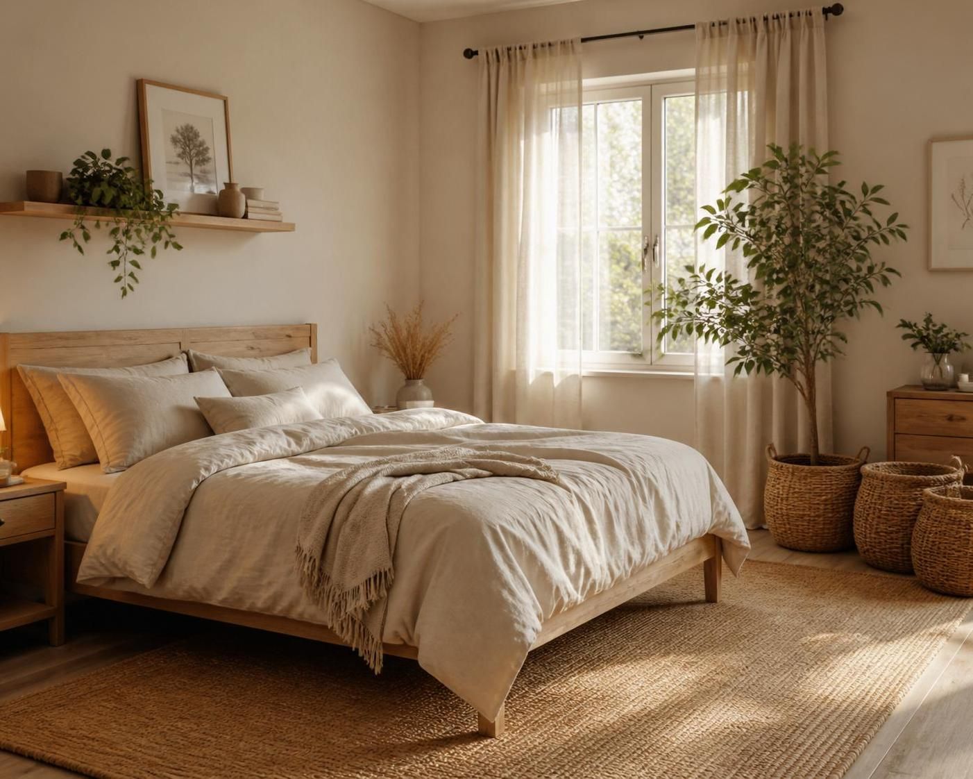 découvrez nos astuces et idées simples pour décorer une chambre au style naturel, alliant confort et authenticité pour un espace apaisant et harmonieux.