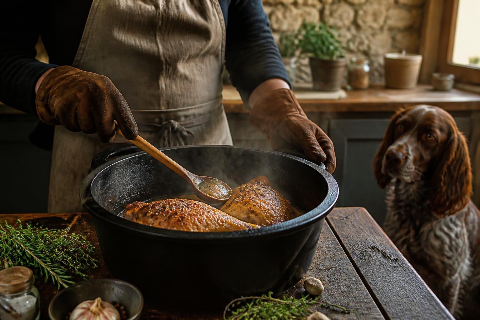 découvrez le temps de cuisson idéal des cuisses de canard dans une cocotte en fonte avec notre guide pratique pour réussir vos plats savoureux et tendres.
