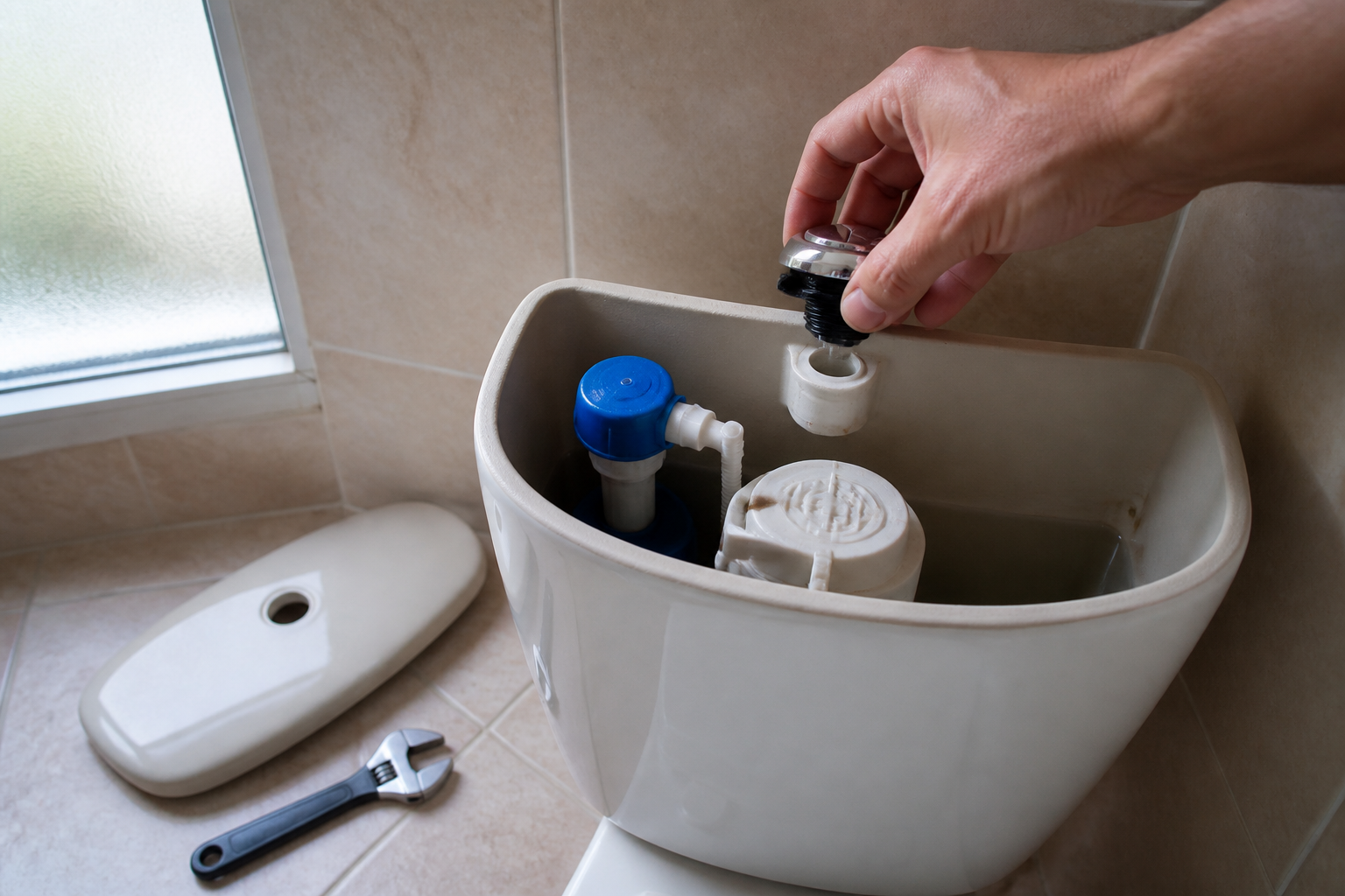 Comment réparer une chasse d’eau qui fuit