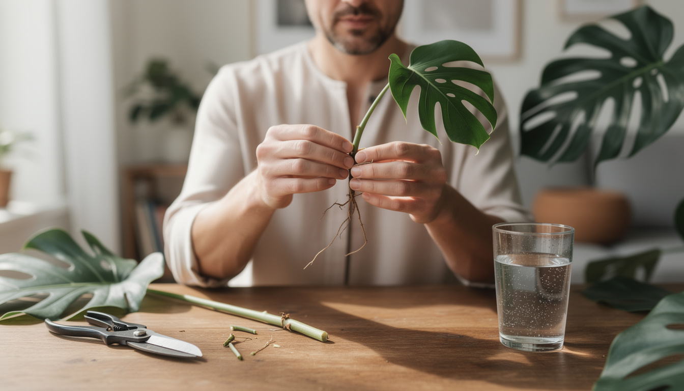 apprenez à bouturer un monstera facilement grâce à notre guide complet. découvrez les étapes simples pour réussir la multiplication de votre plante chez vous.