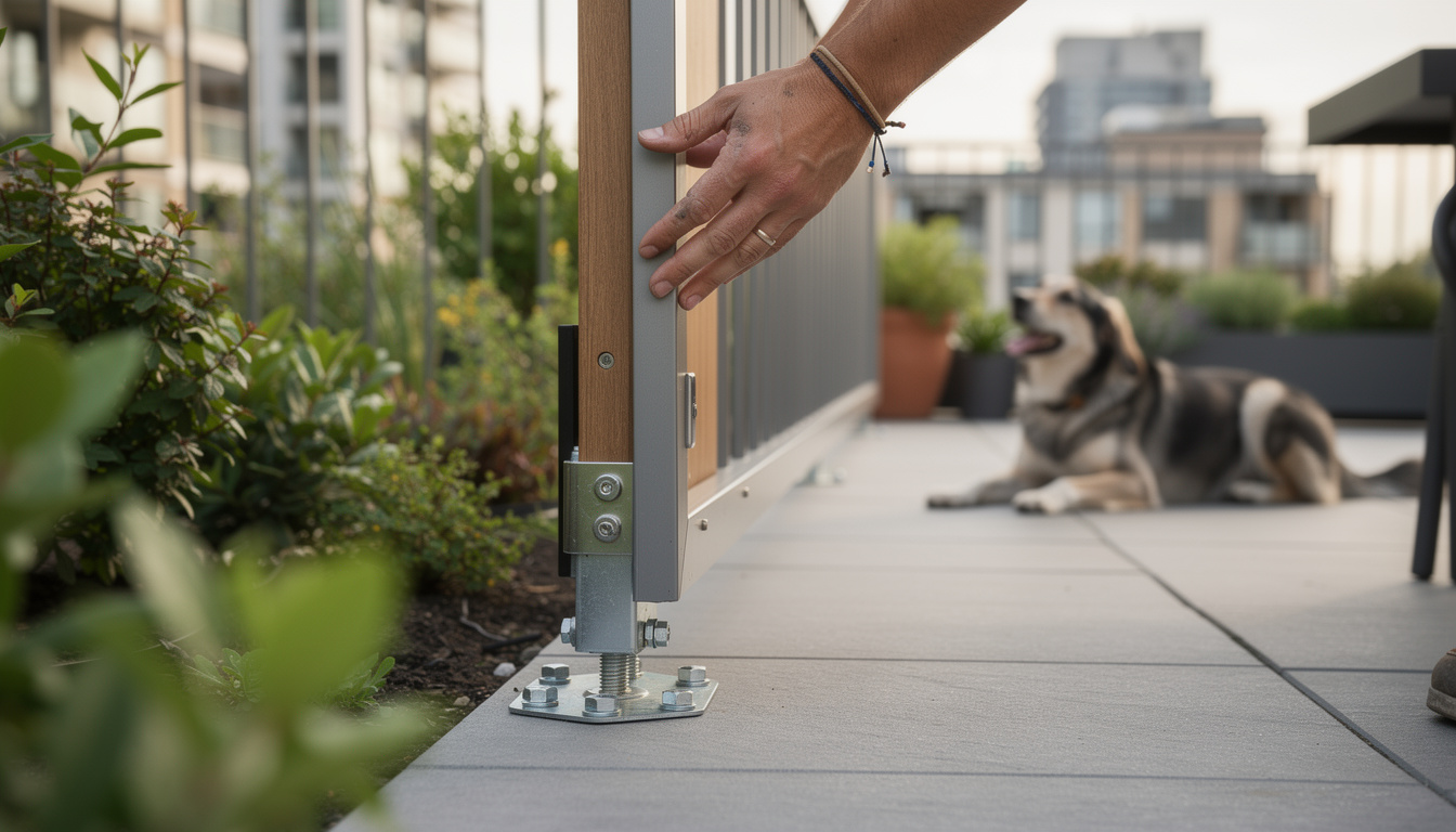 découvrez des solutions pratiques de clôture sans percer ni enterrer, idéales pour les locataires et les terrasses. faciles à installer, elles protègent votre espace sans dommages permanents.