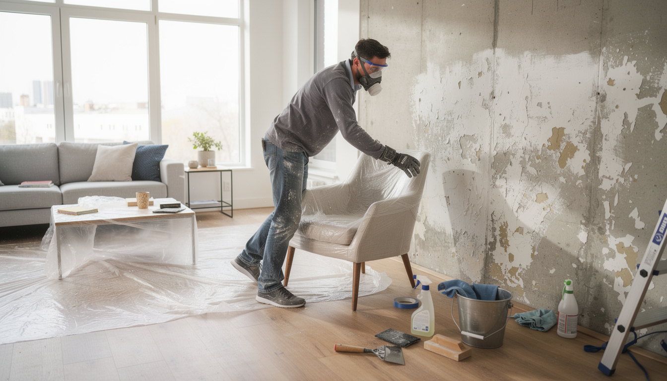 découvrez notre guide complet pour enlever efficacement la peinture sur un mur en ciment. techniques et conseils pour un décapage extrême réussi.