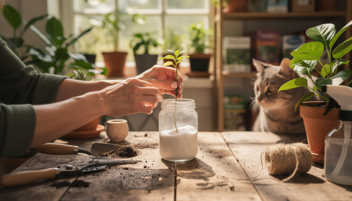 découvrez comment utiliser l'hormone de bouturage pour stimuler la croissance de vos plantes et réussir vos boutures facilement.