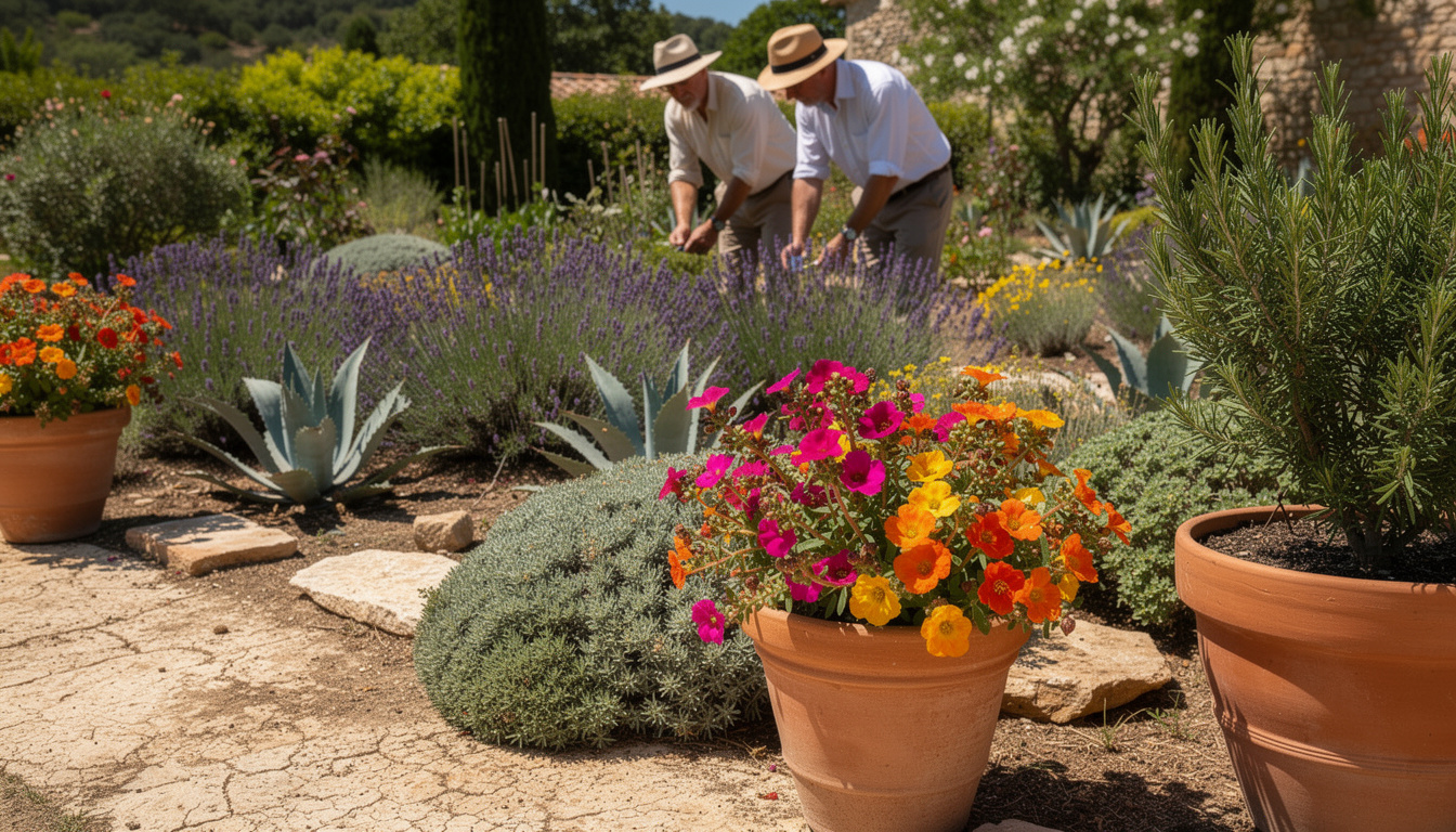 découvrez des plantes idéales pour les zones en plein soleil qui nécessitent peu ou pas d'arrosage, parfaites pour un jardin facile à entretenir.