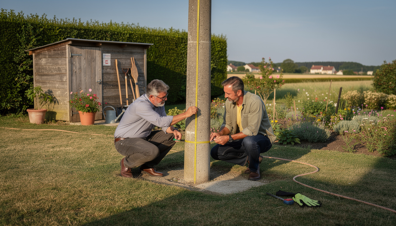 découvrez vos droits concernant l'installation d'un poteau électrique sur terrain privé et comment obtenir une indemnisation en cas d'impact sur votre propriété.
