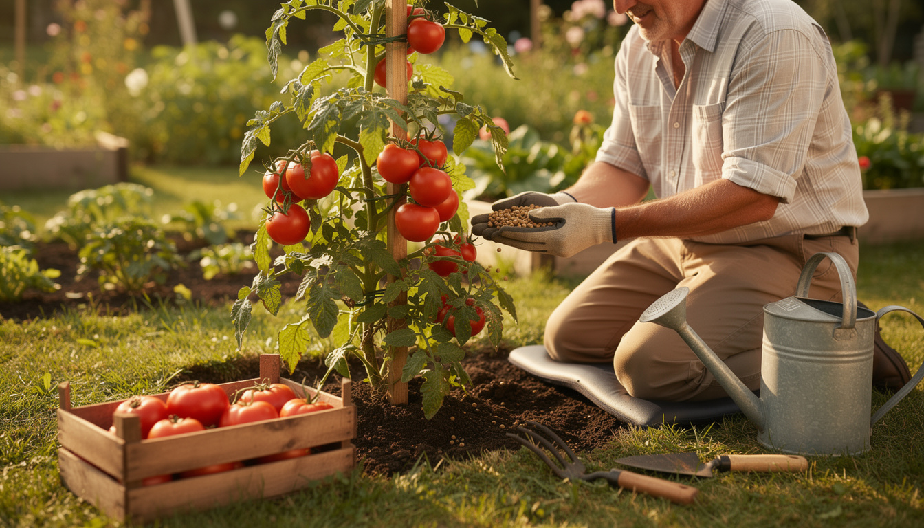 découvrez quel engrais privilégier pour obtenir des tomates savoureuses et abondantes. conseils pratiques pour un jardinage réussi et des récoltes généreuses.