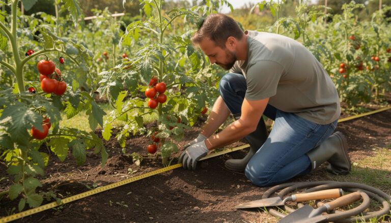découvrez la distance idéale entre les pieds de tomates pour assurer une croissance saine et une récolte abondante. conseils pratiques pour bien espacer vos plants et optimiser votre jardin.