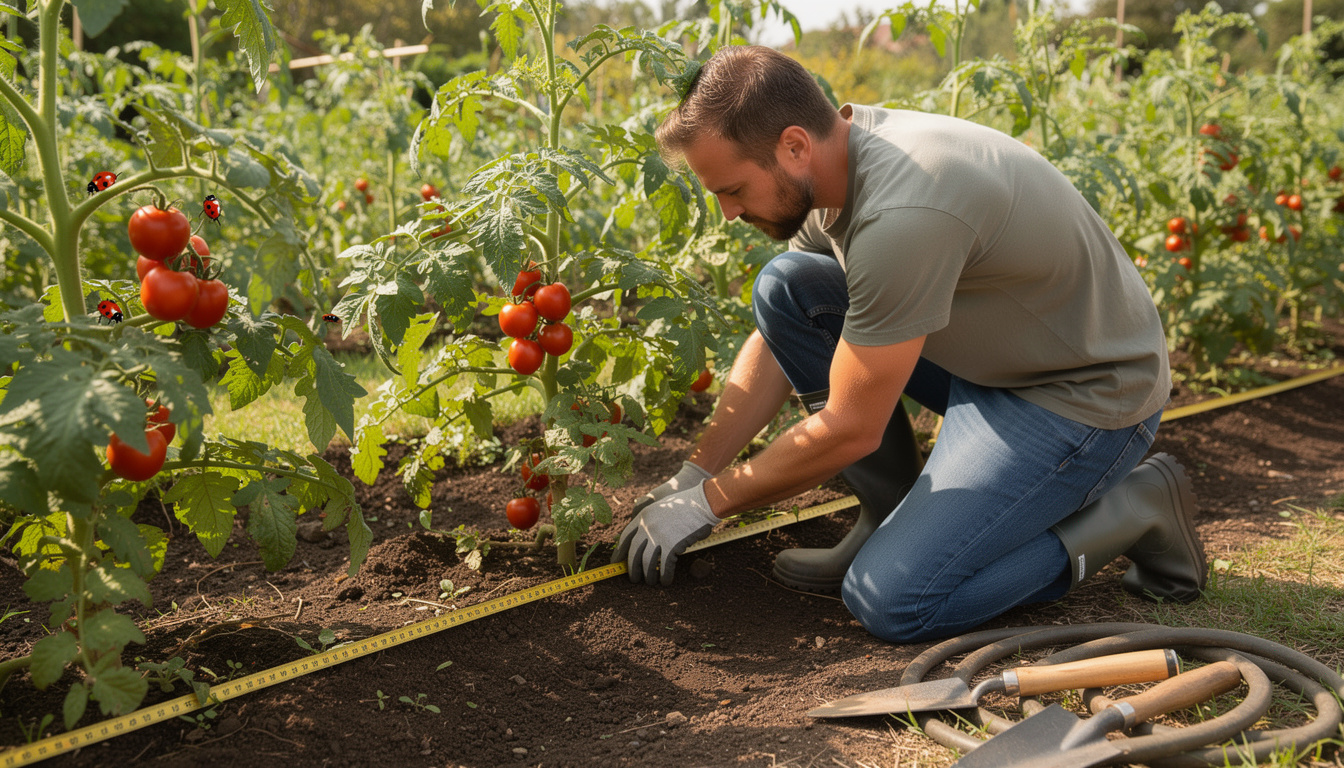découvrez la distance idéale entre les pieds de tomates pour assurer une croissance saine et une récolte abondante. conseils pratiques pour bien espacer vos plants et optimiser votre jardin.