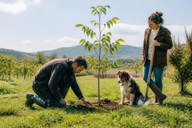 découvrez comment choisir l'espace et le sol parfaits pour planter un noyer et assurer sa croissance optimale dans votre jardin.