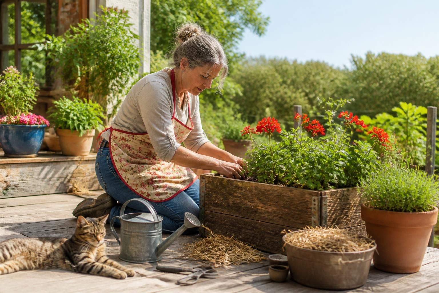 découvrez des astuces de grand-mère simples et efficaces pour sublimer vos géraniums, favoriser leur croissance et les garder en pleine santé toute l'année.