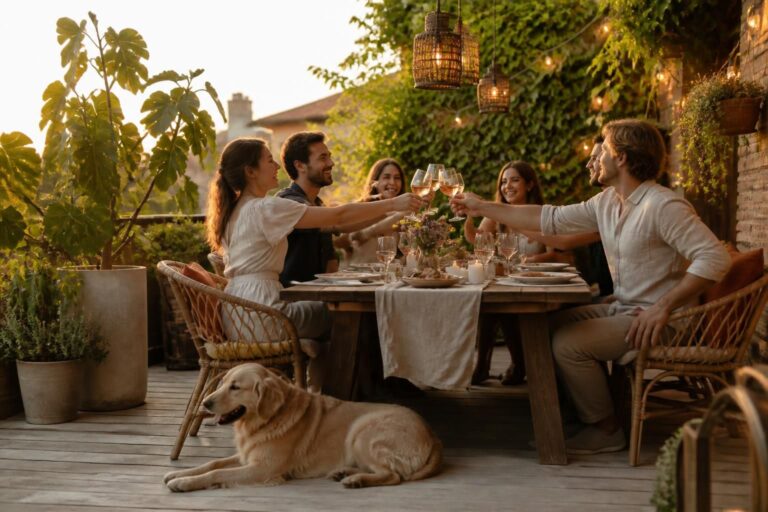 découvrez des astuces pour aménager un espace repas extérieur convivial et raffiné, alliant confort et élégance pour vos repas en plein air.