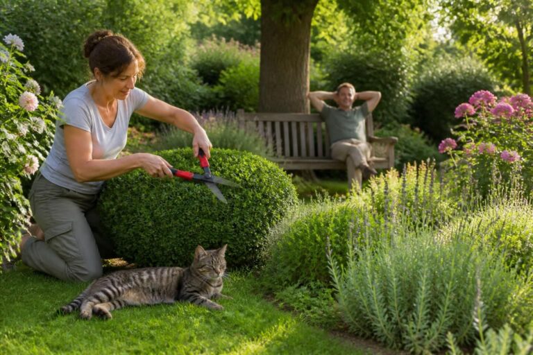 découvrez les cisailles, techniques de taille et méthodes de relaxation indispensables pour le jardinier contemporain, alliant efficacité et bien-être au jardin.