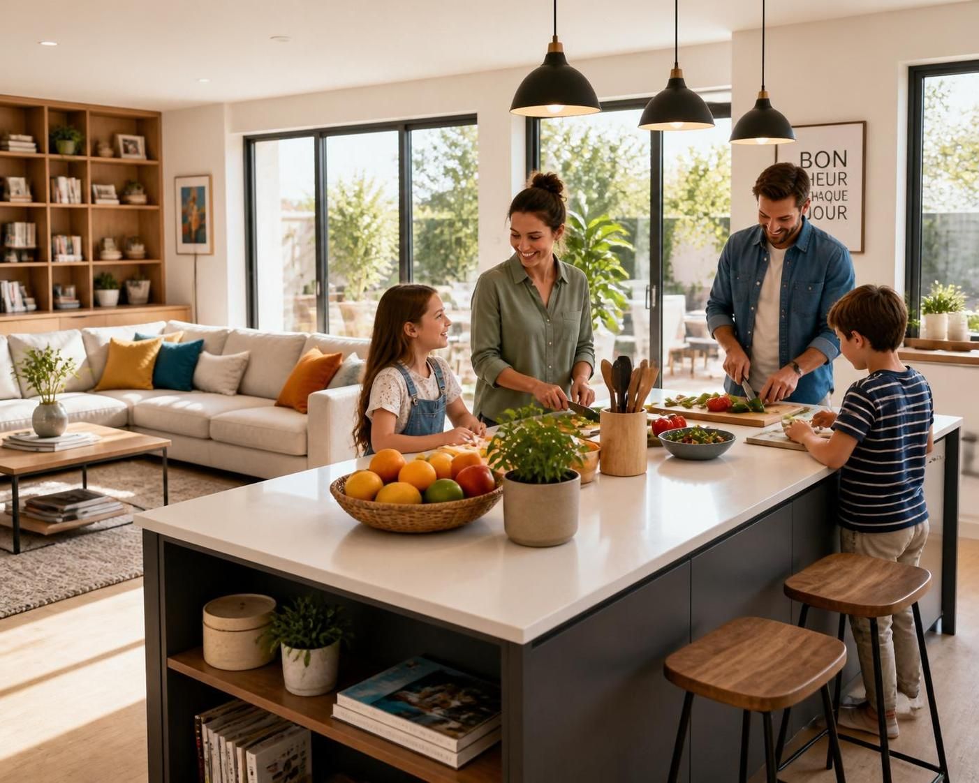 découvrez nos conseils pour aménager une cuisine ouverte sur séjour, alliant convivialité et fonctionnalité, afin de créer un espace de vie harmonieux et pratique.
