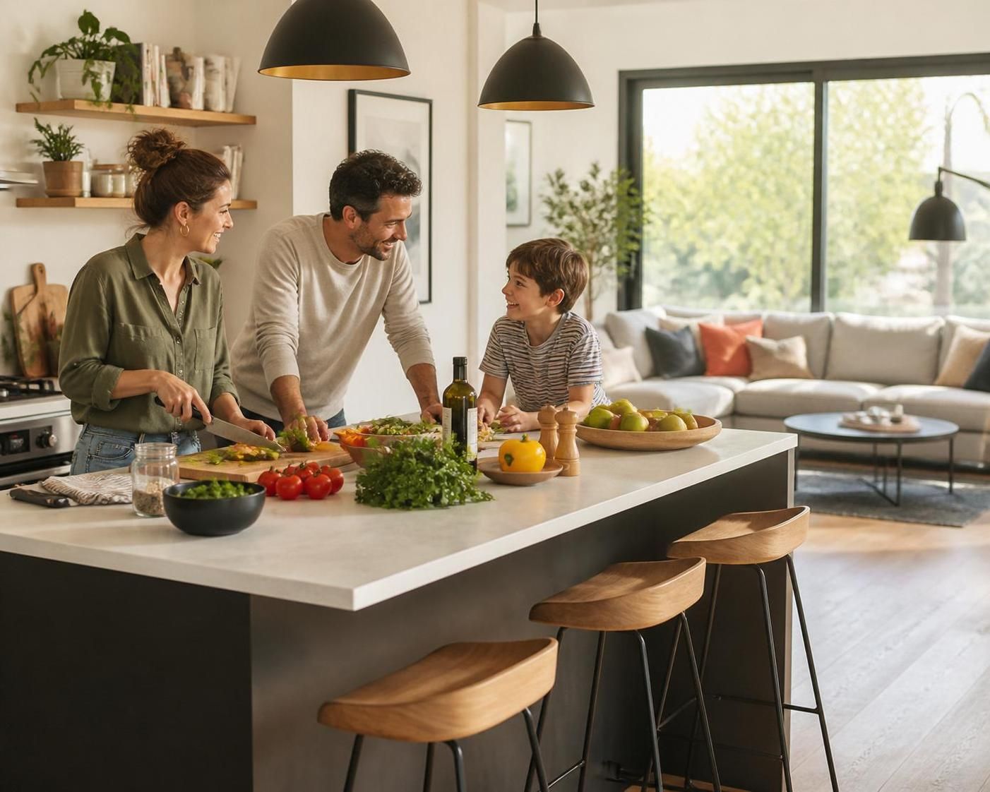 découvrez nos conseils pratiques pour aménager une cuisine ouverte sur séjour, alliant convivialité et fonctionnalité, afin de créer un espace harmonieux et chaleureux.