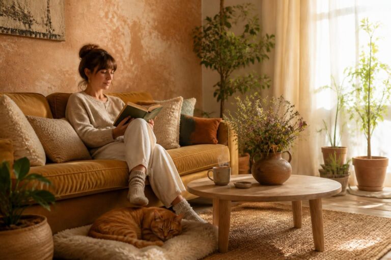 découvrez nos conseils pour choisir le papier peint idéal, afin de créer un salon chaleureux et convivial qui reflète votre style avec élégance.