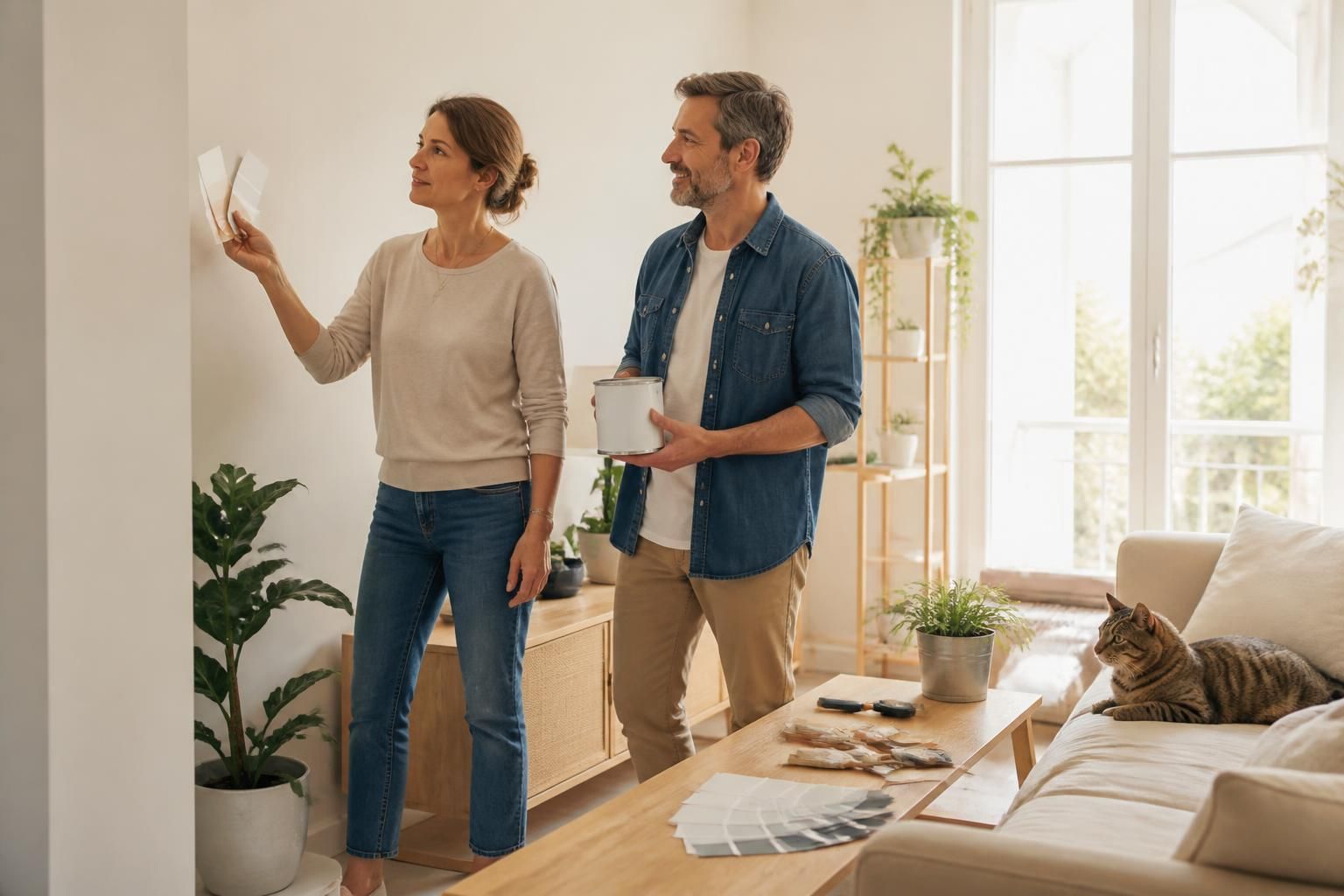 découvrez comment choisir la peinture blanche idéale pour sublimer votre intérieur en fonction de la luminosité, des styles et des pièces de votre maison.