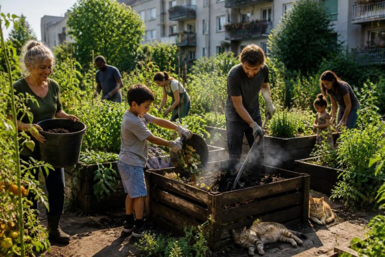 découvrez comment le compost agit comme un puissant allié pour transformer et revitaliser les jardins partagés urbains, en améliorant la qualité du sol et en favorisant une croissance saine et durable.