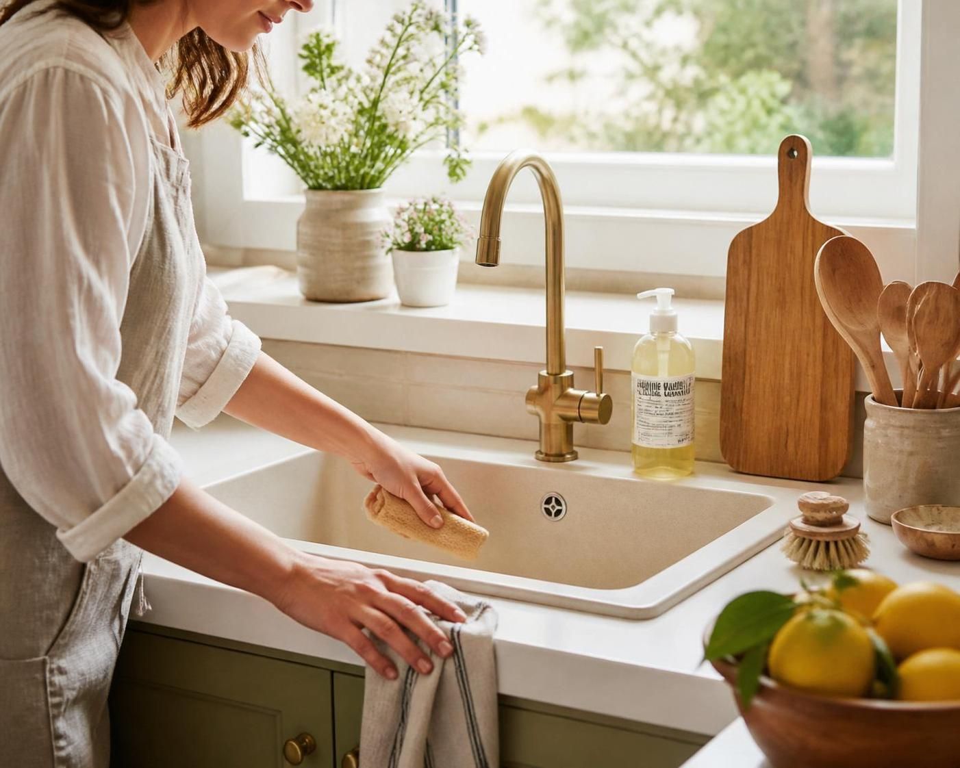 découvrez nos astuces pour nettoyer efficacement un évier en résine sans l’endommager, en utilisant des méthodes douces et des produits adaptés.