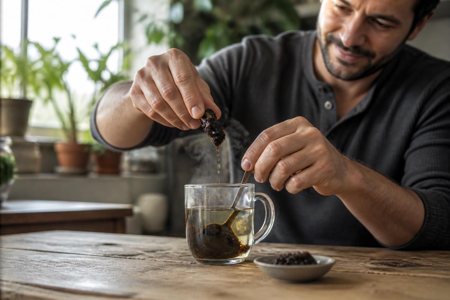 découvrez comment prendre du shilajit en résine grâce à notre guide pratique complet avec des conseils d'utilisation pour maximiser ses bienfaits naturels.