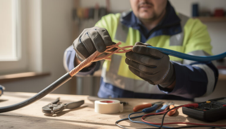apprenez à raccorder deux câbles de 16mm² en toute sécurité grâce à nos conseils pratiques et méthodes fiables pour éviter tout risque électrique.