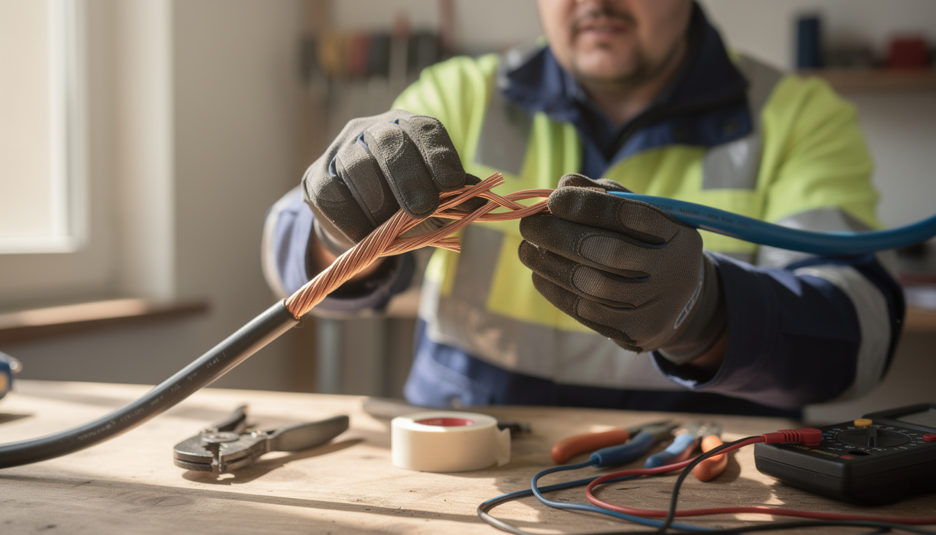 apprenez à raccorder deux câbles de 16mm² en toute sécurité grâce à nos conseils pratiques et méthodes fiables pour éviter tout risque électrique.