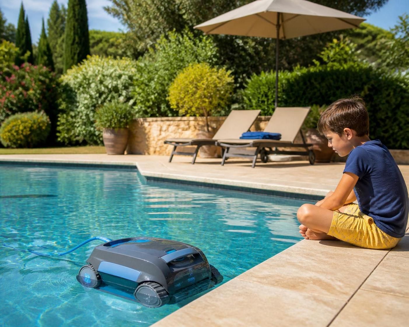explorez comment un robot de piscine allie innovation et efficacité pour entretenir votre bassin facilement et garantir une eau propre toute l'année.