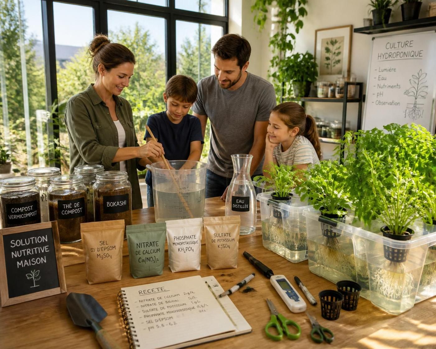 apprenez à fabriquer votre engrais hydroponique maison avec notre guide complet, pour réussir facilement toutes vos cultures hydroponiques et optimiser la croissance de vos plantes.