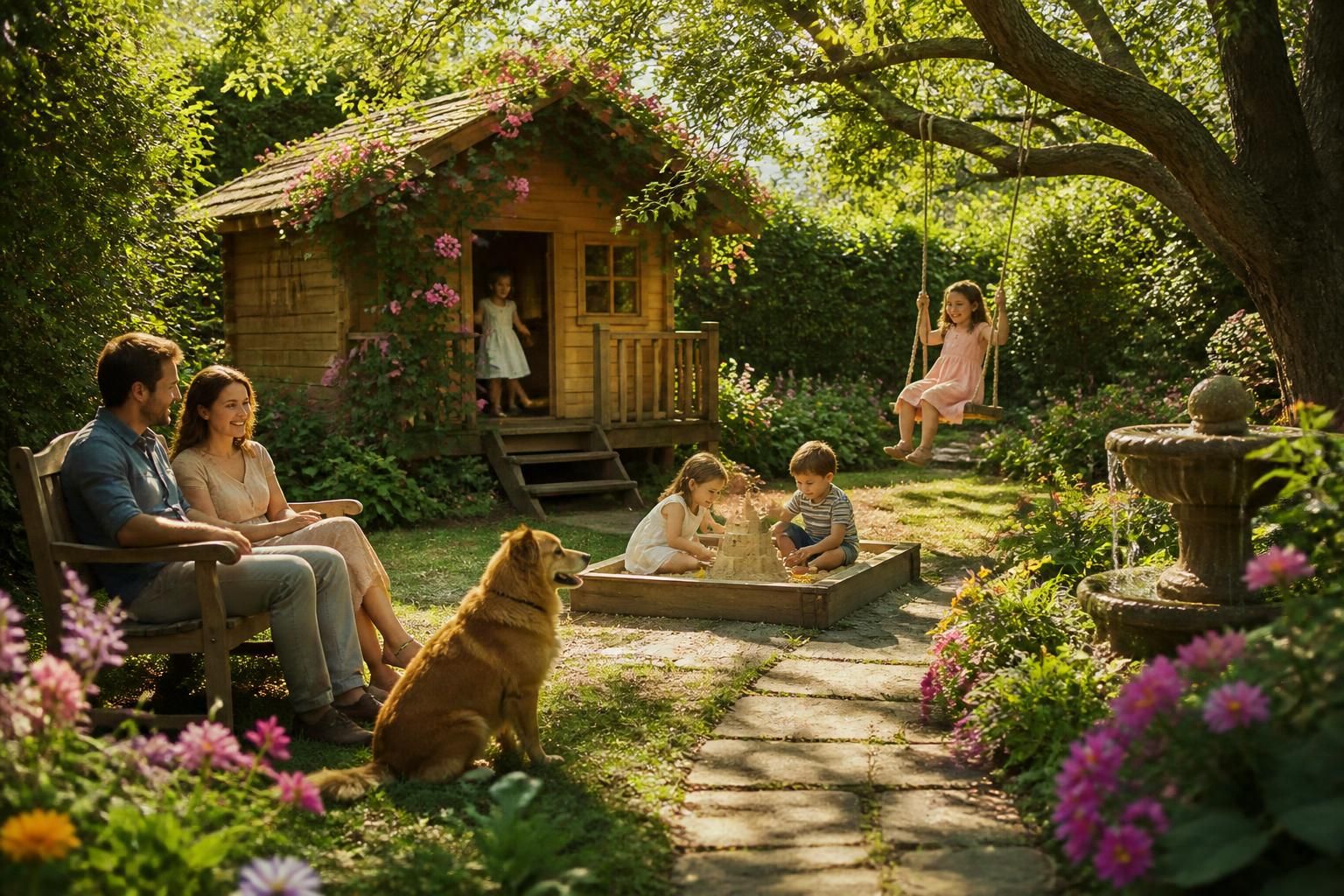 découvrez comment créer un jardin magique et sécurisé où vos enfants pourront jouer, explorer et grandir en toute liberté grâce à notre guide pratique.