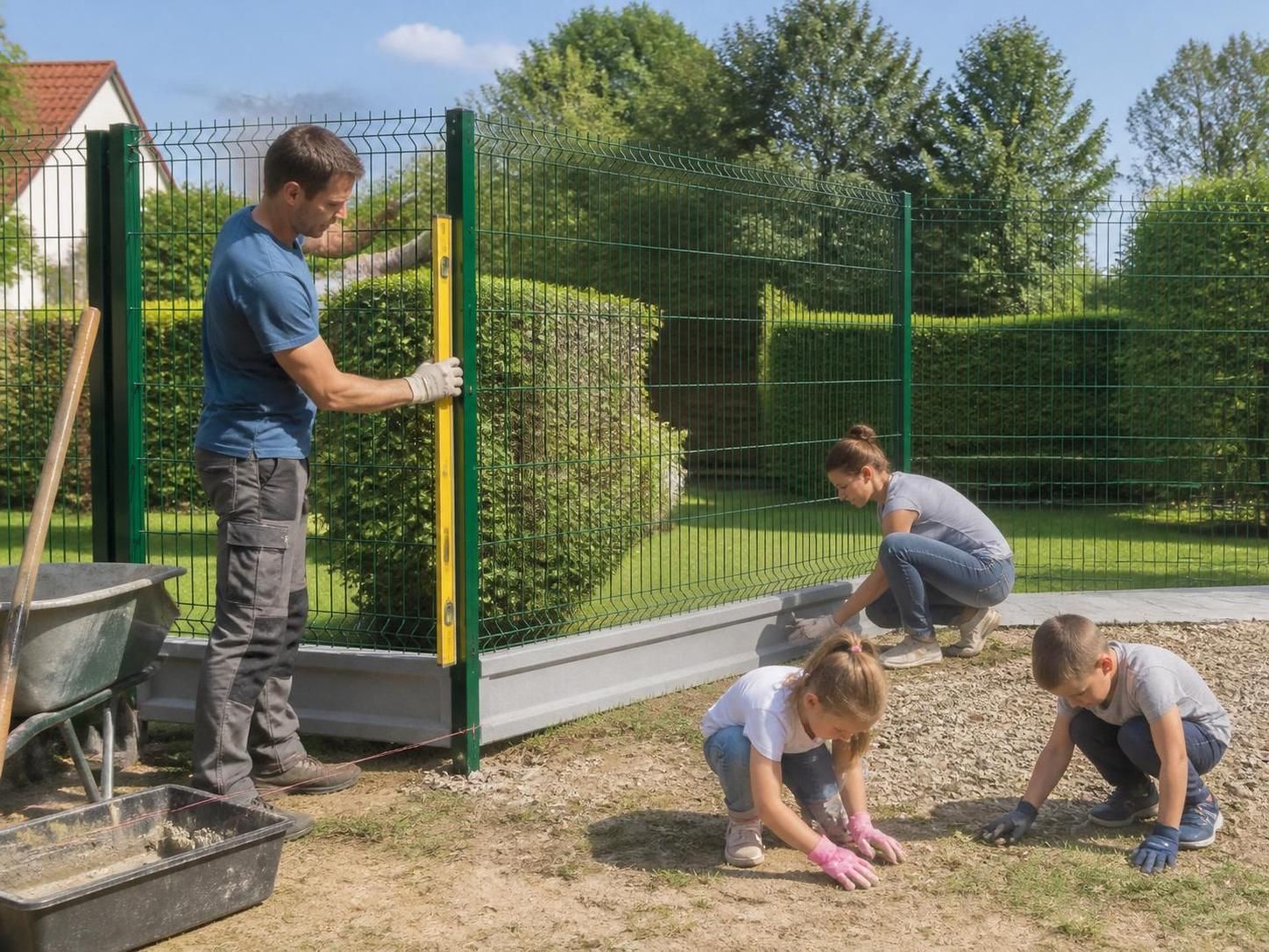 découvrez notre guide pratique pour installer une clôture rigide avec soubassement. suivez les étapes détaillées et profitez de conseils experts pour une installation efficace et durable.