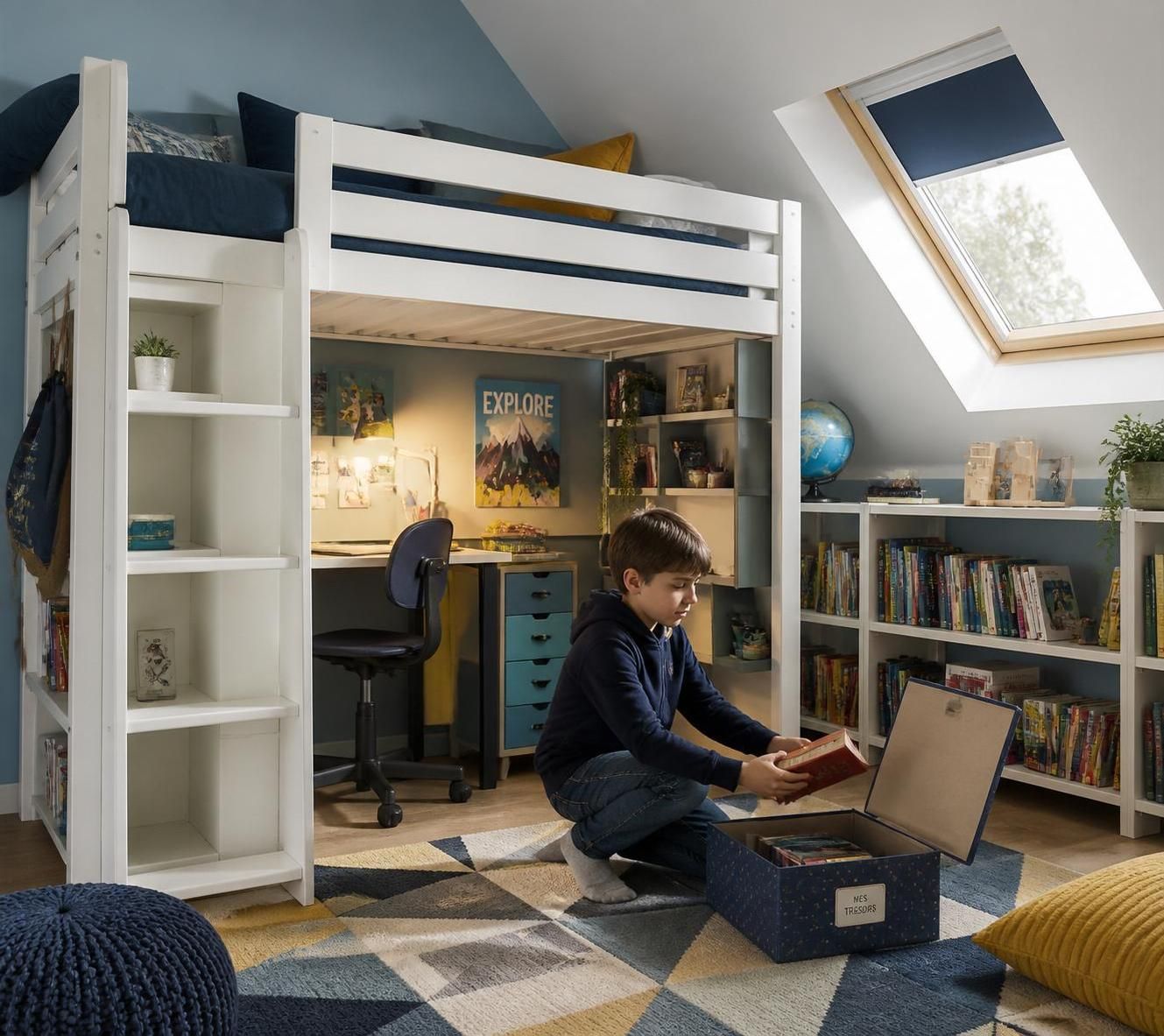 découvrez des idées pratiques et chaleureuses pour aménager une chambre d'enfant fonctionnelle, alliant confort, rangement et décoration adaptée.