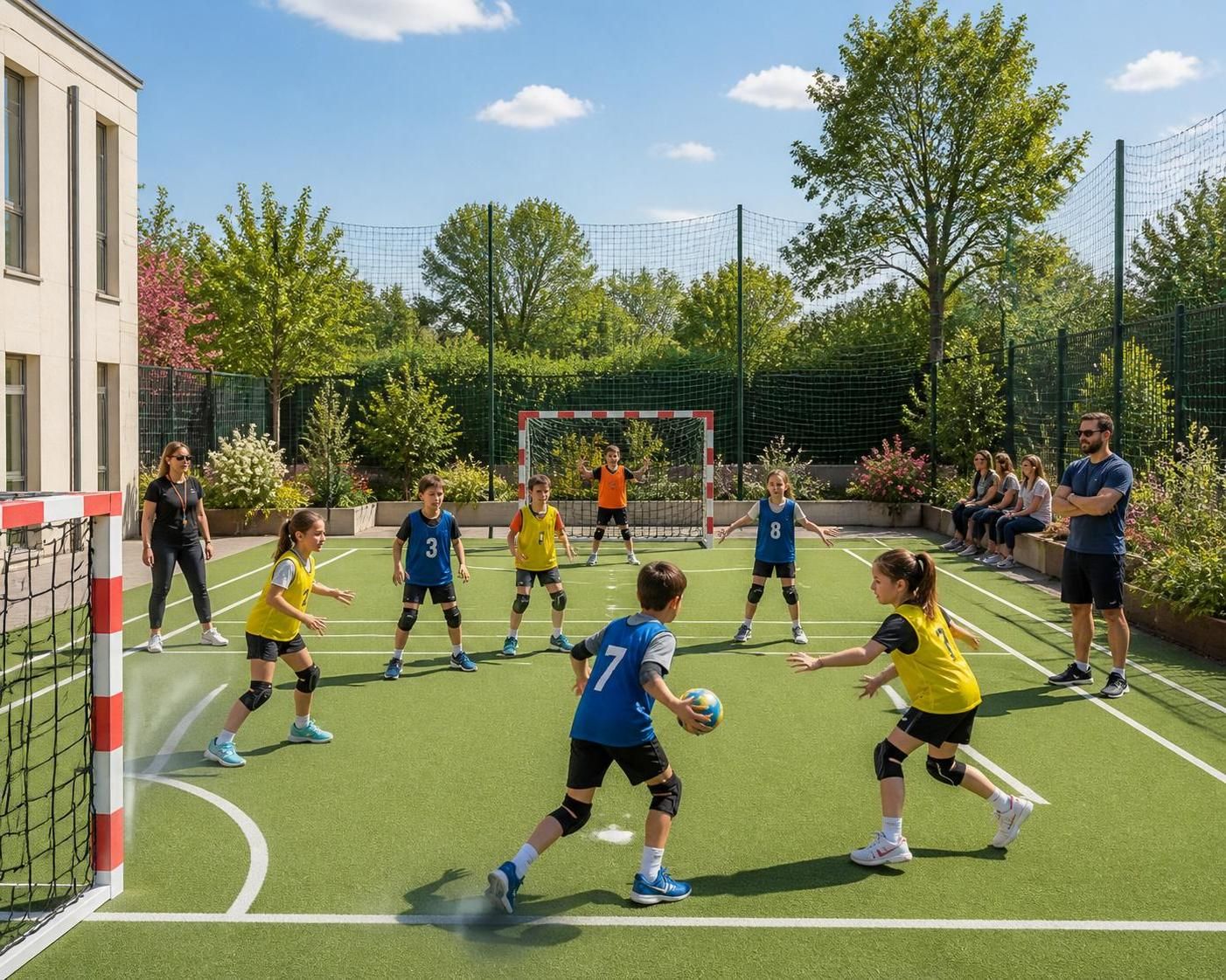 découvrez les règles et démarches pour installer un mini terrain de handball dans votre jardin en toute légalité. informez-vous sur la législation en vigueur et profitez pleinement de votre espace sportif à domicile.