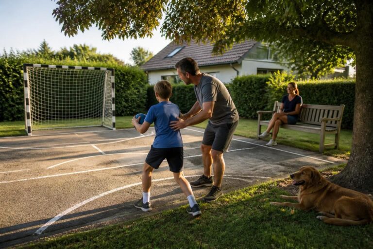 découvrez les règles légales à respecter pour installer un mini terrain de handball dans votre jardin et profitez d'un espace sportif chez vous en toute conformité.