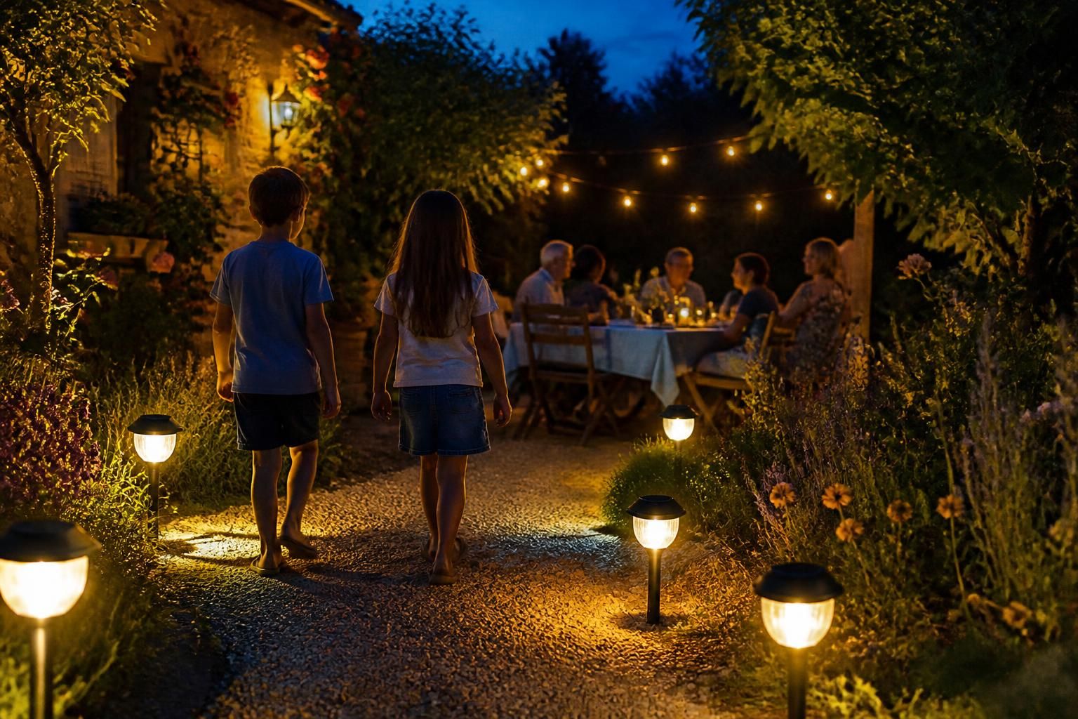 découvrez comment fonctionnent les lampes solaires de jardin et profitez d’un éclairage écologique, économique et durable pour embellir votre extérieur.
