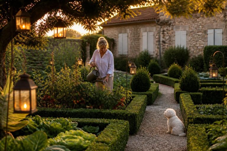 découvrez comment allier le charme du design esthétique d’un potager à la française avec un éclairage décoratif pour magnifier et sublimer vos espaces verts.