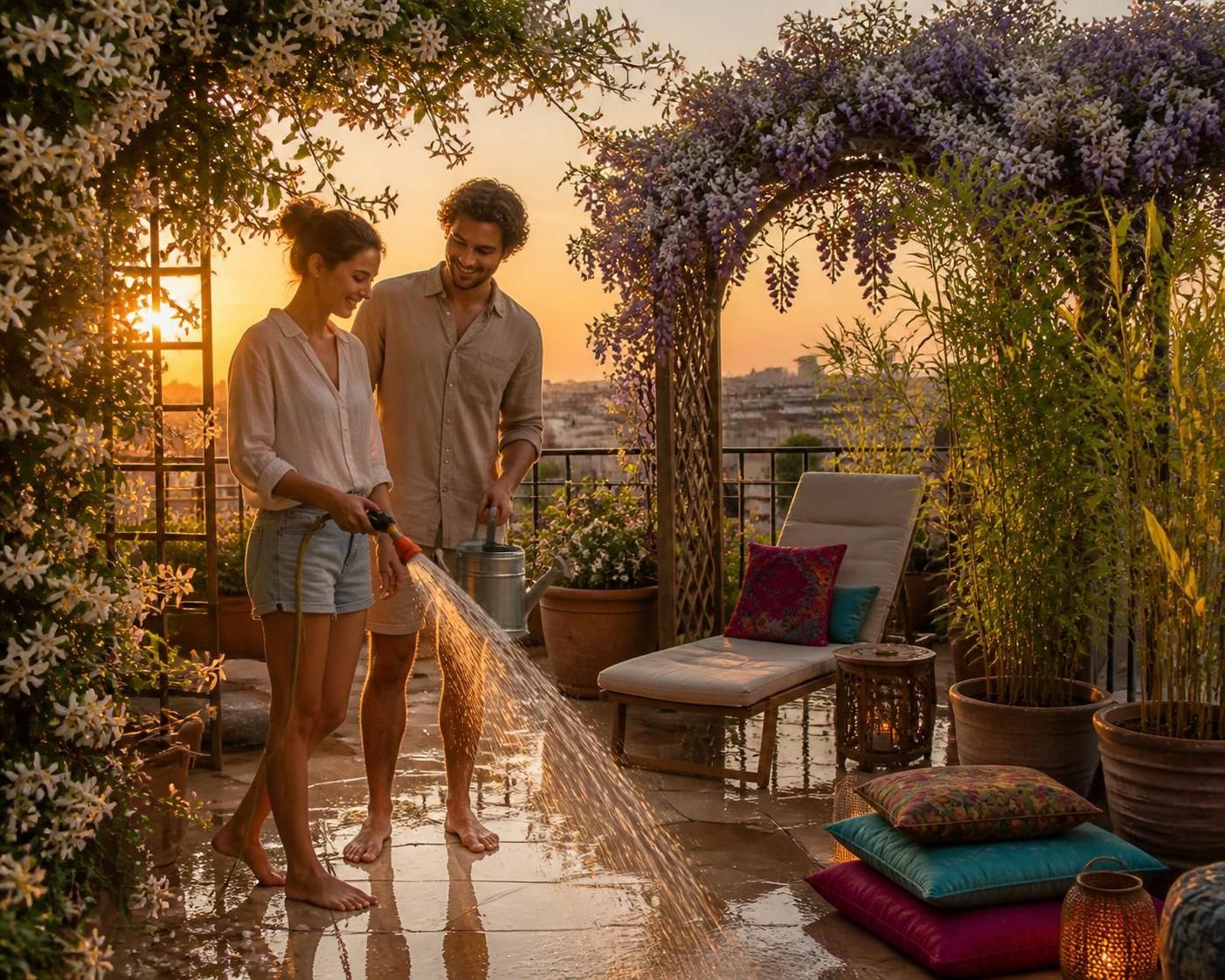 découvrez les meilleures astuces pour créer de l'ombre naturelle sur votre terrasse en utilisant des plantes adaptées et profitez d'un espace extérieur frais et agréable.
