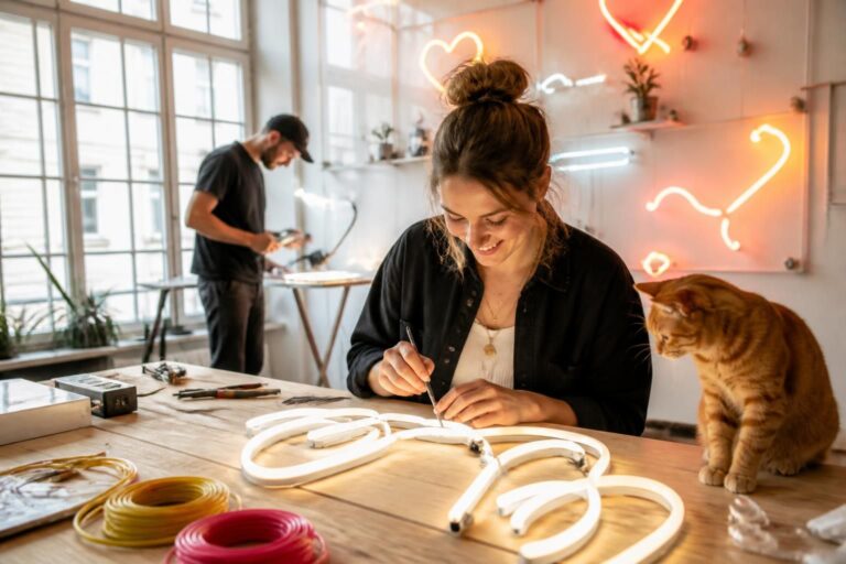 découvrez pourquoi néon déco est le site incontournable pour vos créations lumineuses sur mesure, avec des néons personnalisés uniques et de qualité pour sublimer votre décoration.