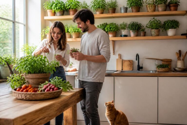 découvrez comment réussir votre potager intérieur de cuisine pour cultiver des légumes frais toute l'année, même sans jardin extérieur. astuces, conseils et idées pratiques pour un jardin d'intérieur réussi.