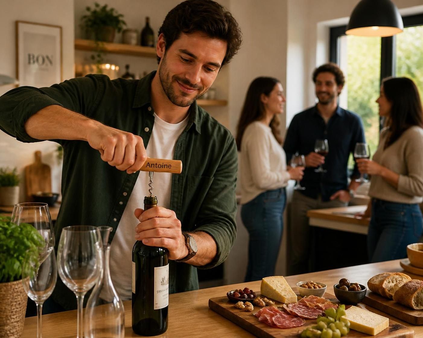 découvrez des idées originales de cadeaux pour amateurs de vin, dont des tire-bouchons en bois personnalisés, alliant élégance et praticité pour un présent unique.