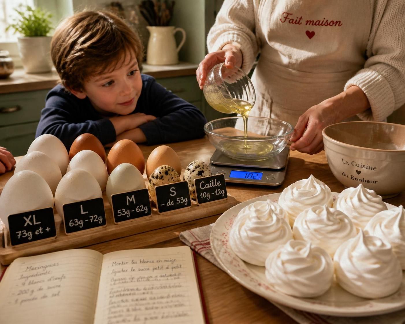 découvrez le poids exact d'un blanc d'œuf et suivez notre guide pratique pour bien le mesurer, idéal pour réussir toutes vos recettes avec précision.