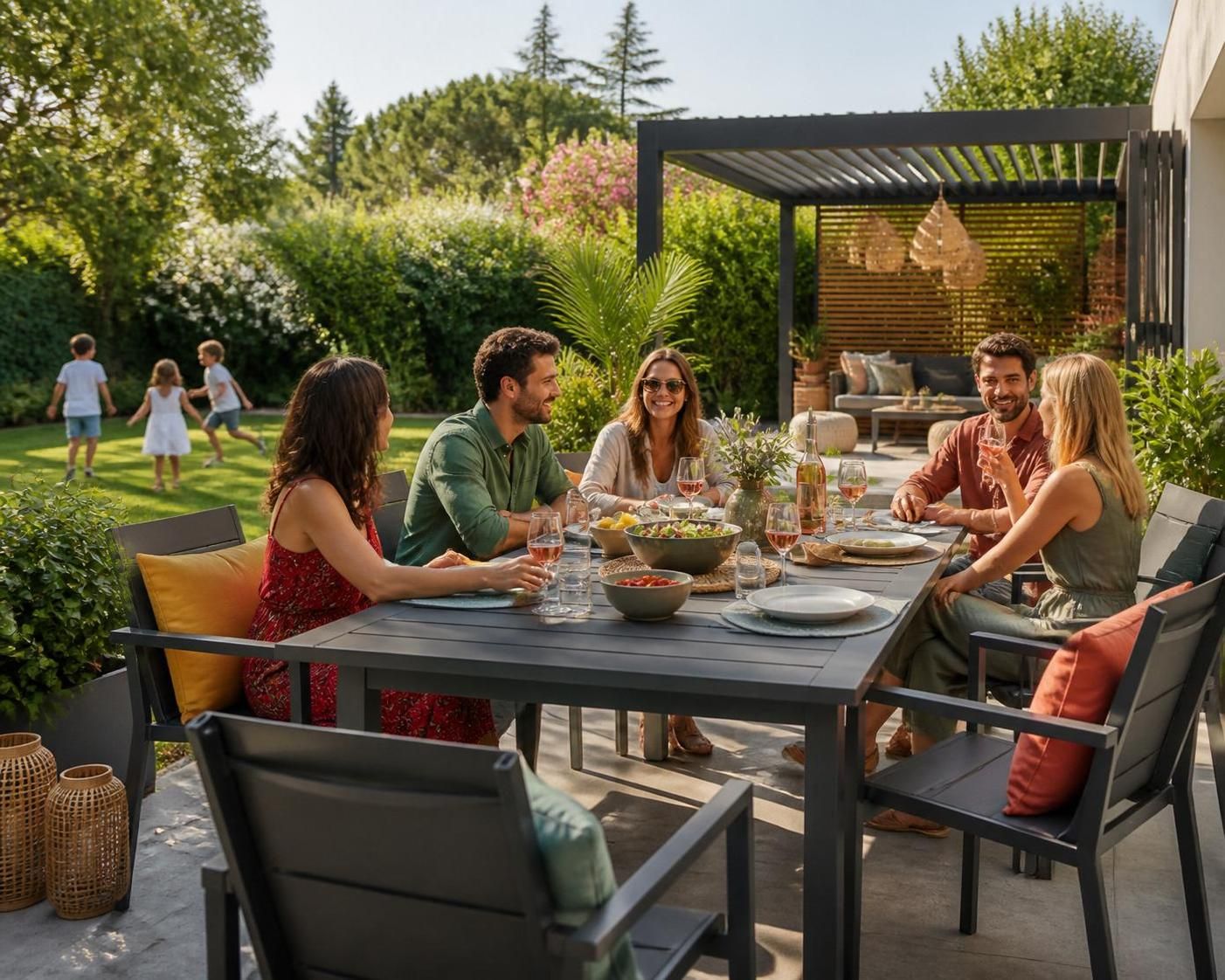 découvrez notre guide complet pour choisir le meilleur salon de jardin en aluminium, alliant design, durabilité et confort pour vos espaces extérieurs.