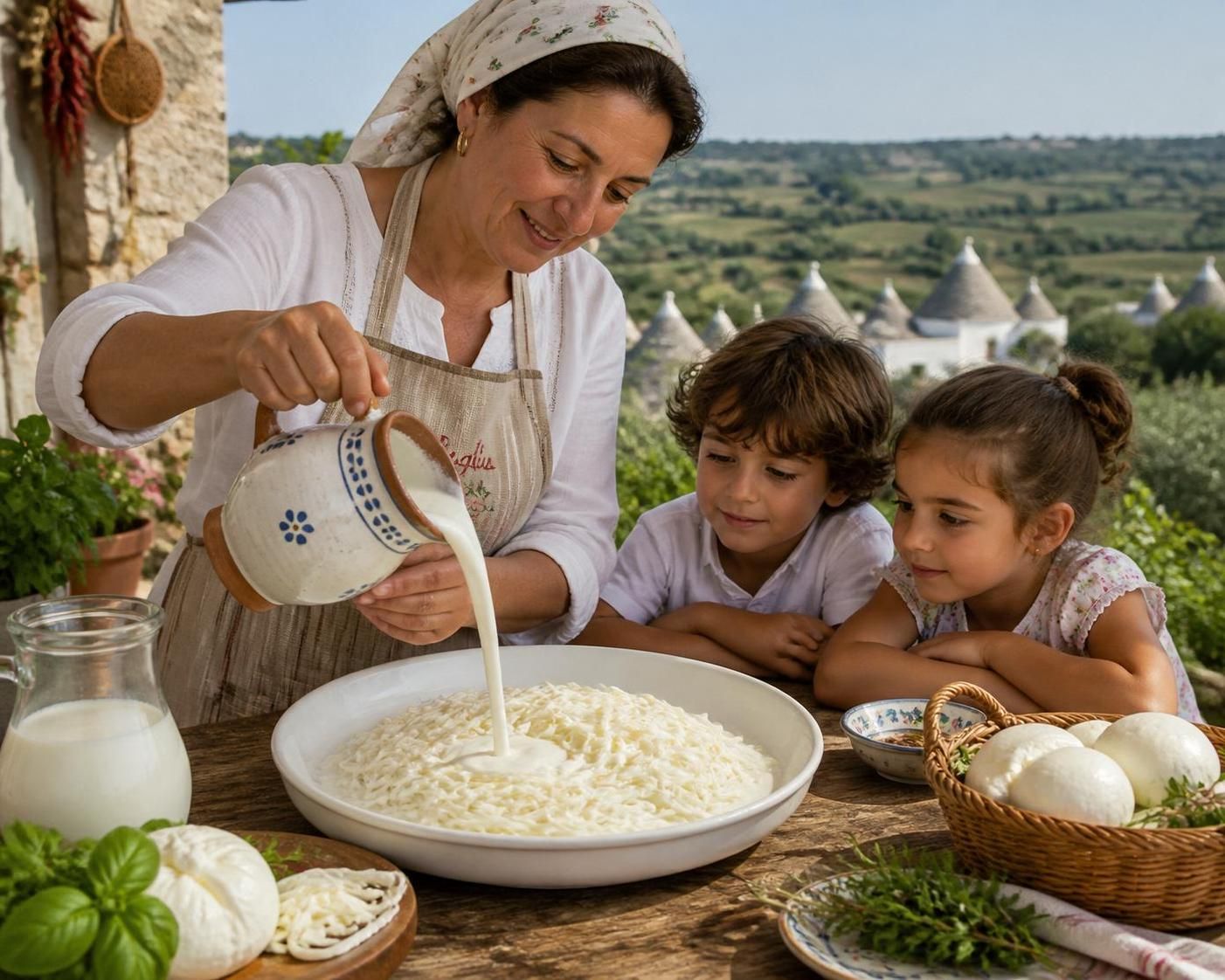 découvrez la stracciatella des pouilles, un fromage crémeux et délicieux qui ravira les amateurs de saveurs authentiques et raffinées.