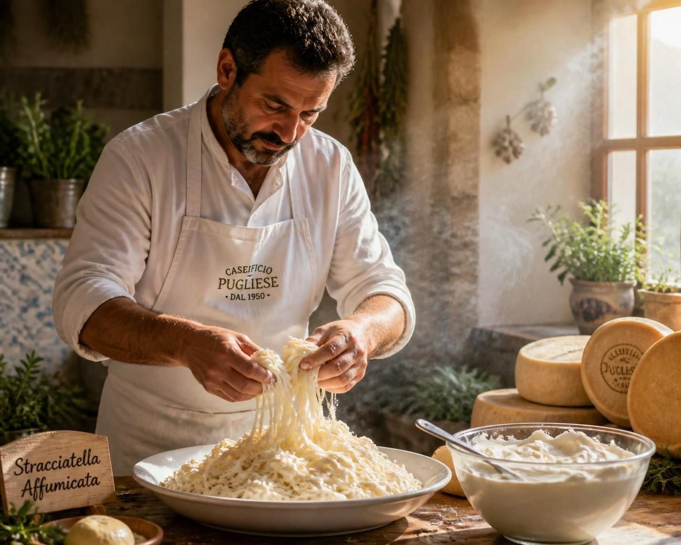 découvrez la stracciatella fumée, un fromage italien onctueux au goût unique. apprenez son origine, ses saveurs délicates et comment l'apprécier en cuisine.