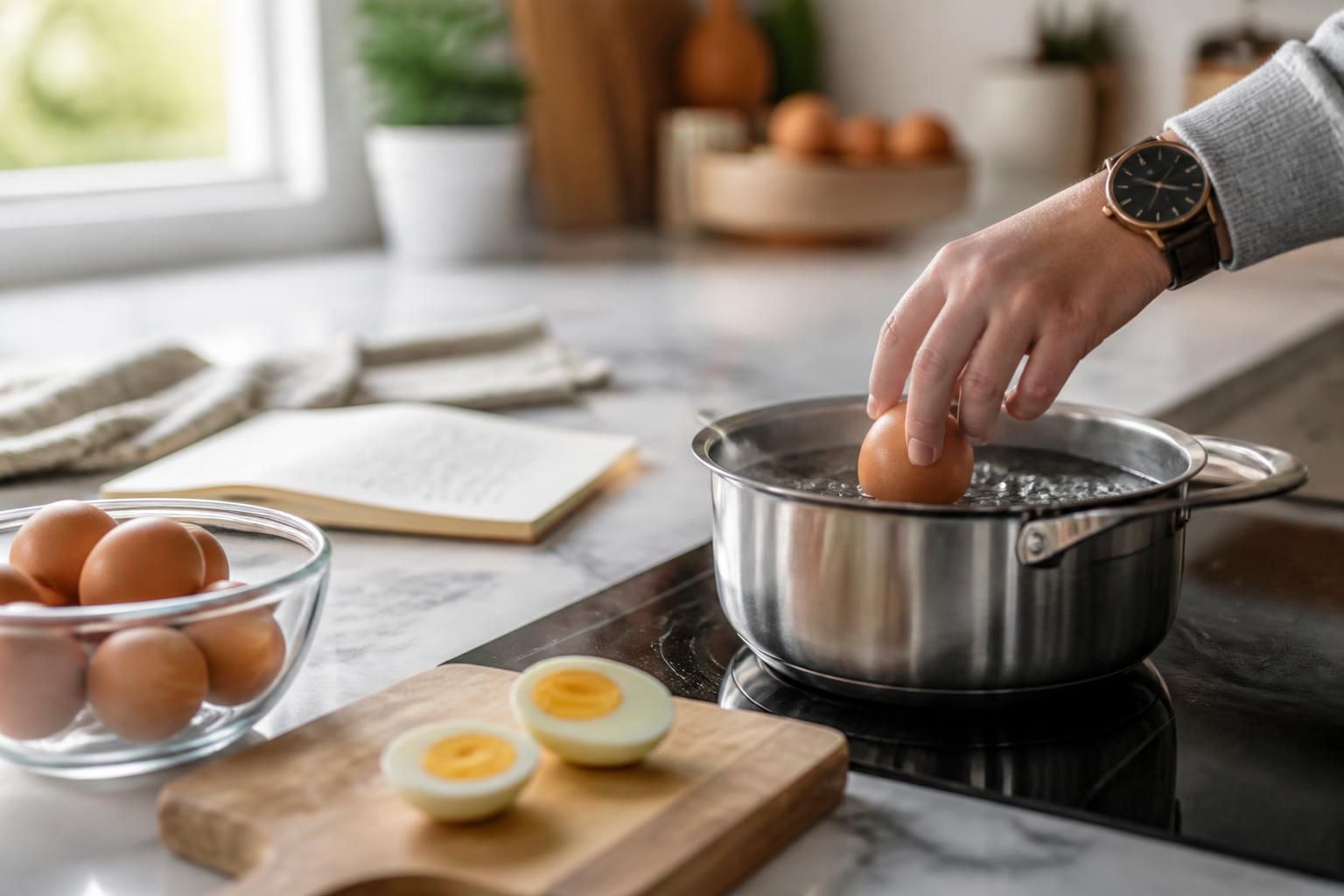 découvrez le temps de cuisson parfait pour un œuf dur sorti directement du réfrigérateur, ainsi que des astuces et conseils pour réussir à coup sûr vos œufs durs.