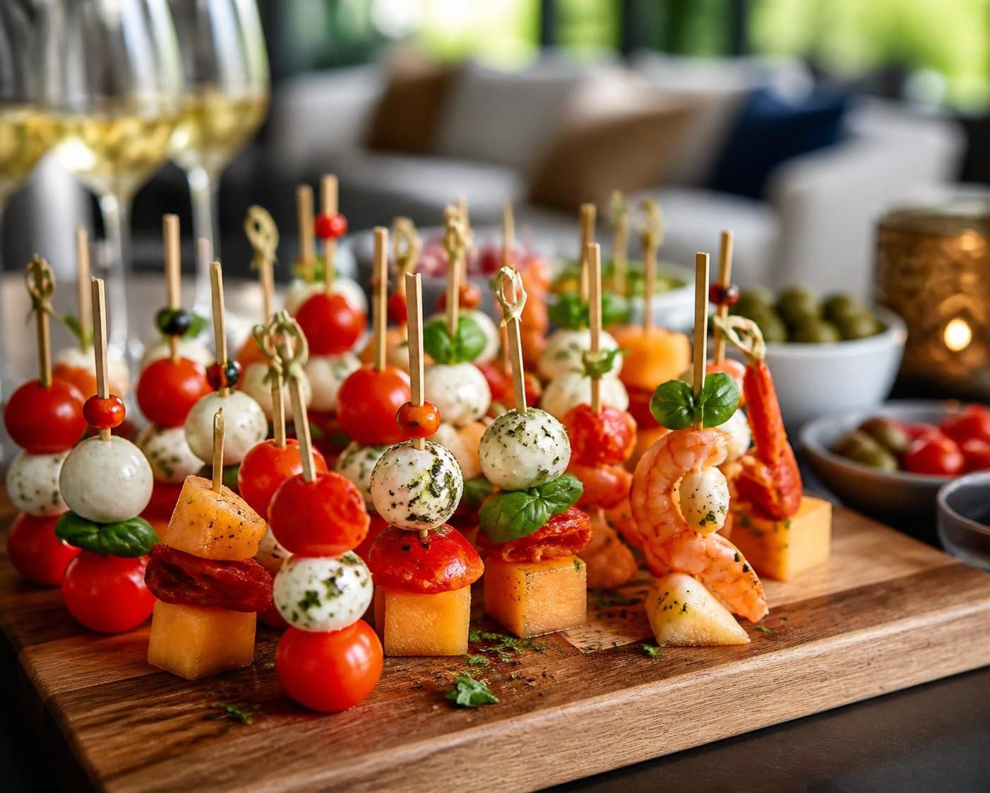 découvrez 15 recettes faciles et gourmandes de brochettes apéro à préparer la veille pour gagner du temps tout en régalant vos invités.