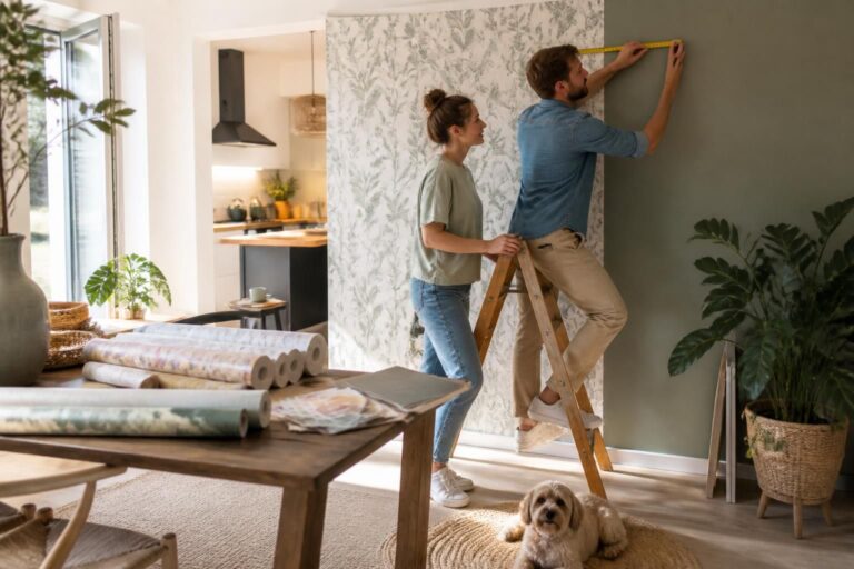 utilisez notre calculateur de rouleaux de papier peint pour estimer facilement la quantité nécessaire à votre projet de décoration. gagnez du temps et évitez le gaspillage !