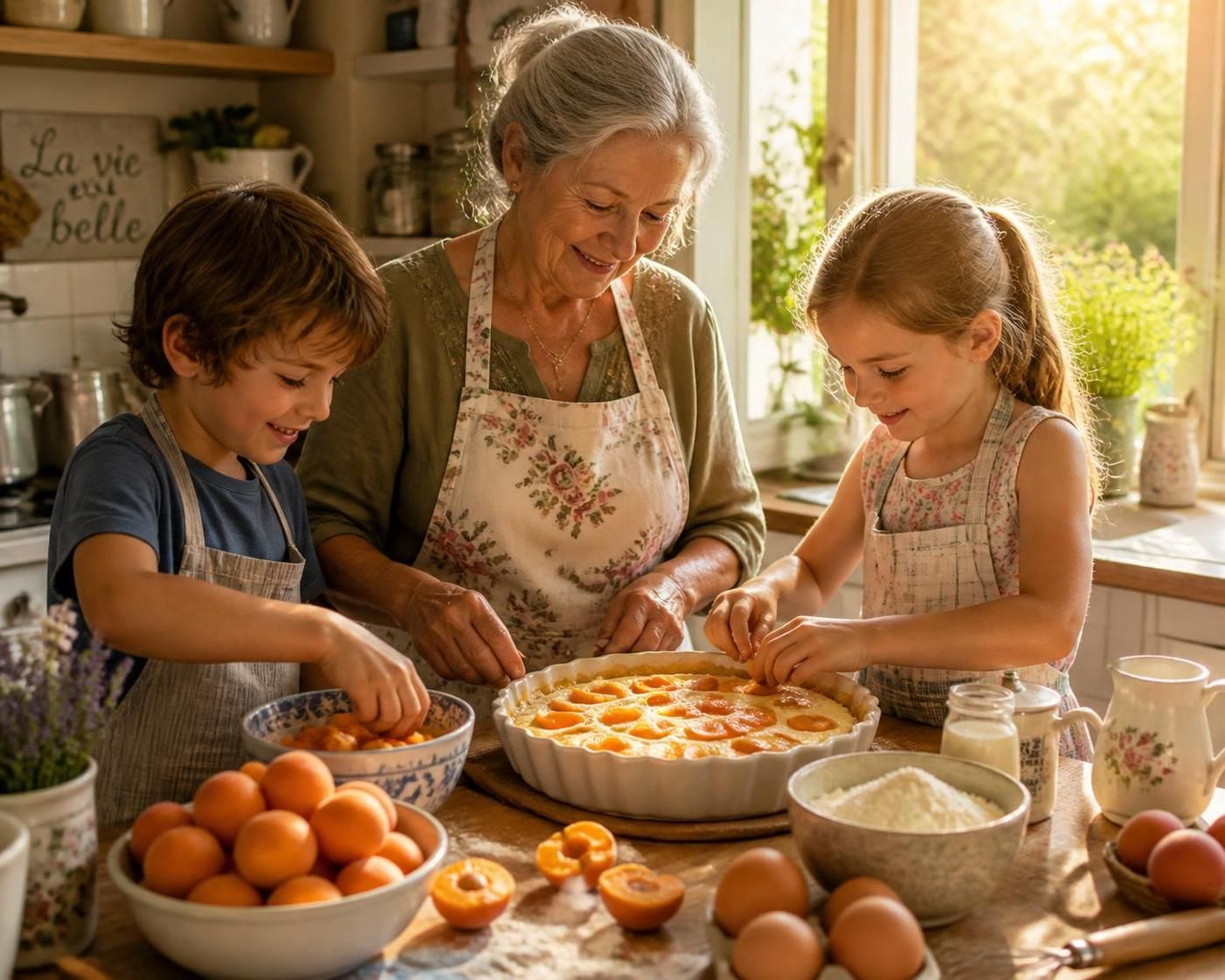 savourez un clafoutis aux abricots authentique avec notre recette traditionnelle de grand-mère, simple et gourmande pour un dessert maison inoubliable.