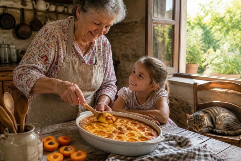 découvrez la recette traditionnelle du clafoutis aux abricots, un dessert gourmand et authentique comme chez grand-mère, facile à préparer et délicieux.